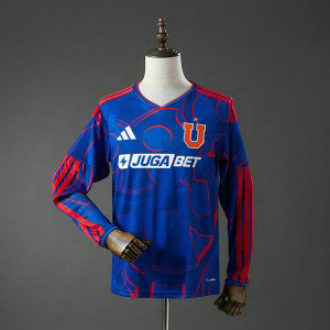 Universidad de Chile 26-27 Home Long-sleeved Jersey Jersey S-4XL