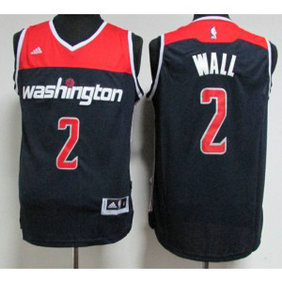 Wizards 2 John Wall Navy Swingman Men Jersey