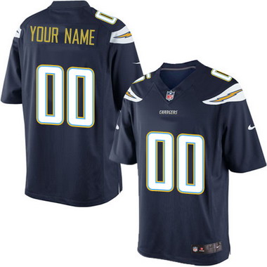 Kids' Nike San Diego Chargers Customized 2013 Navy Blue Limited Jersey